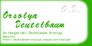 orsolya deutelbaum business card